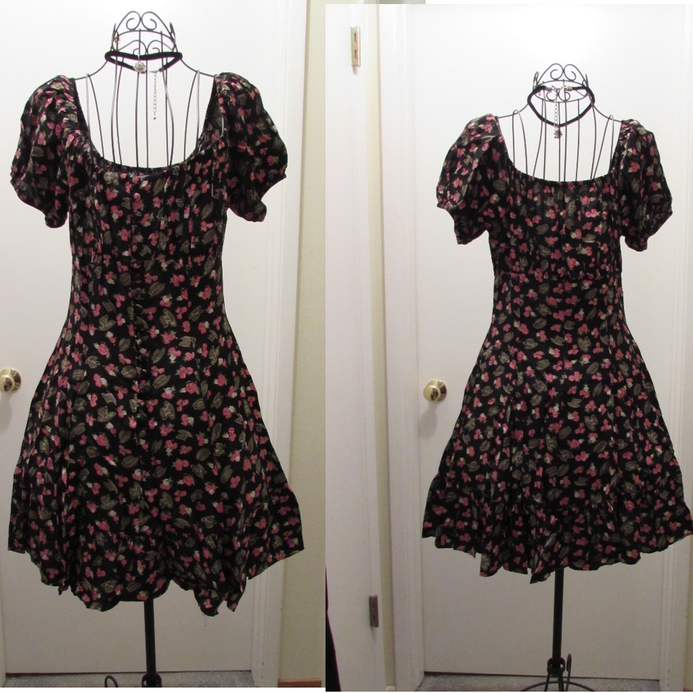 VTG Button-front Dress